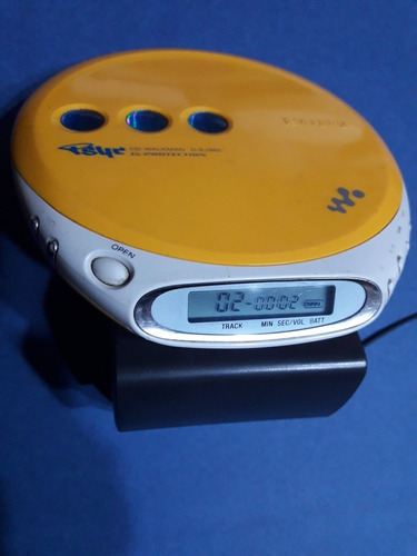 Walkman Discman Sony Mostaza  Coleccion