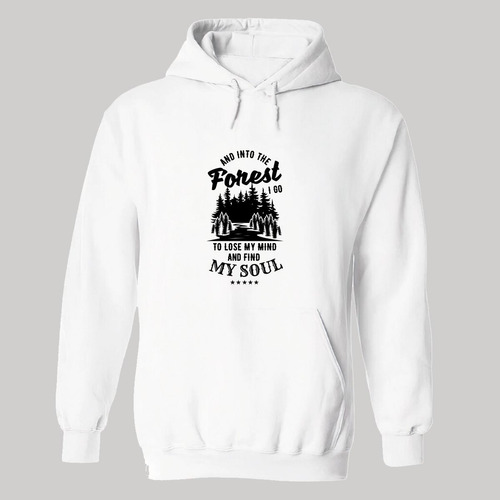 Sudadera Hombre  Hoodie Camping Senderismo Frases 048