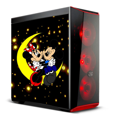 Adesivo Skin Gabinete Computador Mickey [ 40 ] Viagem Festa