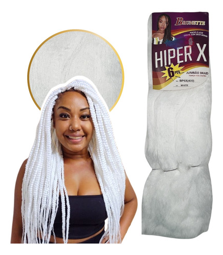 Jumbo Jumbão Super Hiper X 400 Gramas Tranças Box Braid