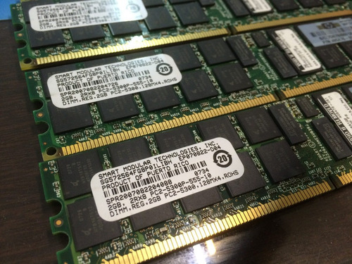 Memoria Servidor 2gb Pc2-5300p Ibm System X3610 X3655 X3755