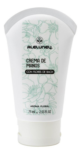 Crema De Manos Con Flores De Bach Aroma Floral Aleluney