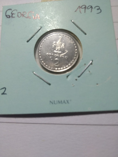 Moneda  De  Georgia  2  Thetri  1993 