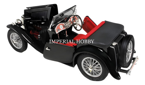 Mg Tc Midget 1947 - N Road Signature 1/18 Negro