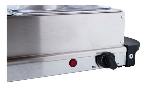 Buffetera Mantenedor Comidas Calientes Chafing 3 Bandejas