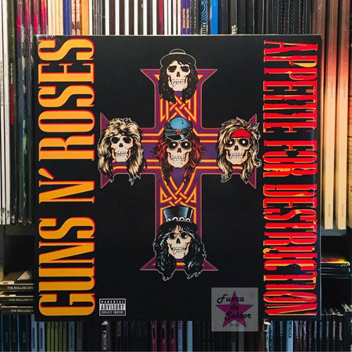 Vinilo Guns N Roses Appetite For Destruction Eu Import.