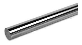 Imagem 1 de 2 de Eixo Retificado Temperado Cromado 30mm X 500mm Pillow Block