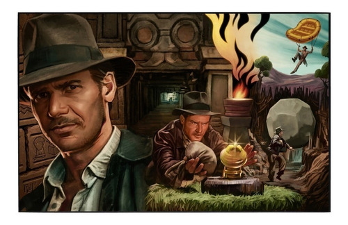 Cuadro De Indiana Jones Temporada 3 Capitulo 3 Ch