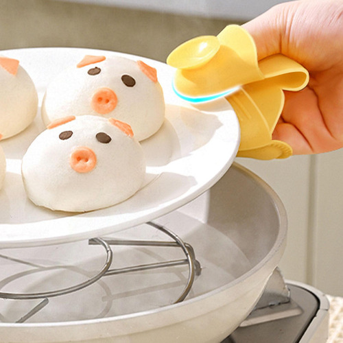 5 Guante De Horno, Manopla De Cocina Resistente Al Calor