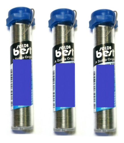 Solda Tubo Best 25g 183 C- Kit C/3 127/220V