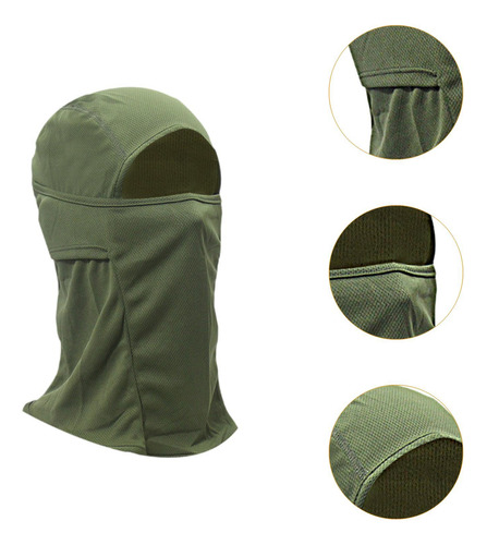 2 Máscara Facial Completa De Verano, Sombrero, Protector