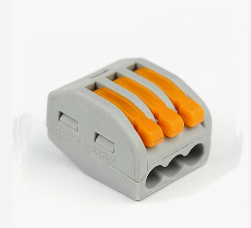 Conector Borne De Emenda Para 3 Fios C/ 30 Unid