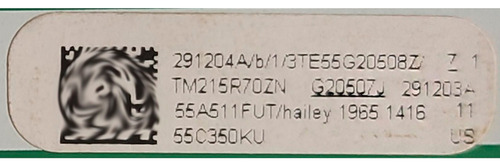 Kit Toshiba 291204 Tpd.mt9612.pb751 287755 55c350ku (Usado)