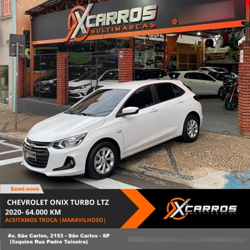 Chevrolet Onix CHEVROLET ONIX TURBO LTZ 2020- NOVÍSSIMO ACEITAMOS TROCA