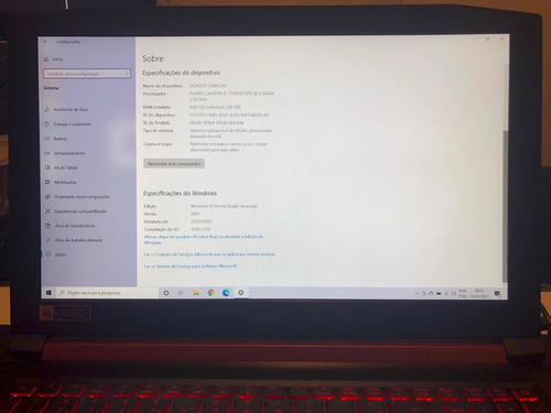 Notebook Gamer Acer Nitro 5 I5 Ssd