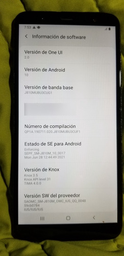 Samsung Galaxy J8 Negro (Usado)