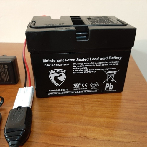 Imagen 1 de 4 de Cargador Con Bat. Prinsel 12 Volts