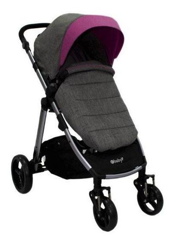Coche Paseador Liviano Ebaby Sarul Deluxe Rosa