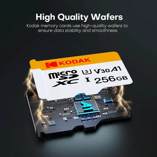Memoria Micro Sd Xc Kodak 128 Gb Uhs-1 U3 V30 A1 Clase 10