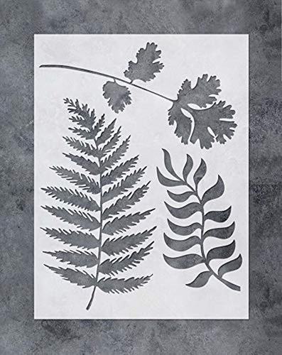 Plantillas De Pared Para Pintura Diseño De Helecho