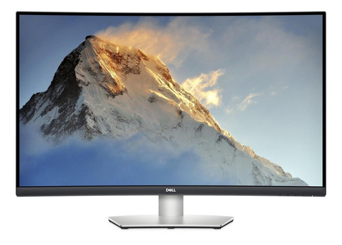 Monitor gamer curvo Dell S Series S3221QS led 31.5" gris y negro 100V/240V