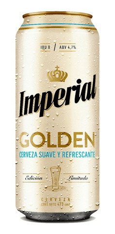 Cerveza Imperial Golden Lata 473cc