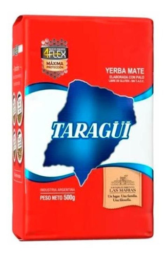 Pack X 6 Unid. Yerba  4 Flex 500 Gr Taragui Yerbas