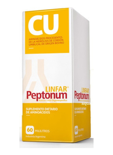 Peptonum Cu Cordón Umbilical Dermatoconectivo Gotas