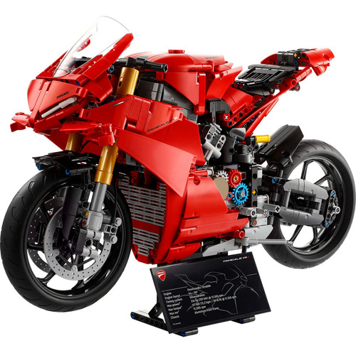 Lego Technic Moto Ducati Panigale V4 S Set De Modelo 42202
