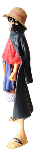 Figura One Piece Luffy Roronoa Zoro Con Capa 15 Cm
