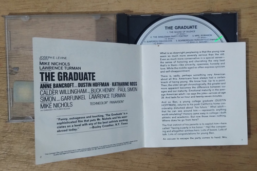 Cd Simon & Garfunkel - The Graduate Soundtrack (importado) Normal (Usado)