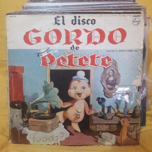 Vinilo El Disco Gordo De Petete Eeee If1