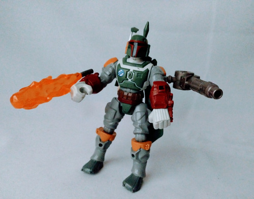 Figura De Ação Boba Fett Star Wars Hero Mashers Hasbro Usado