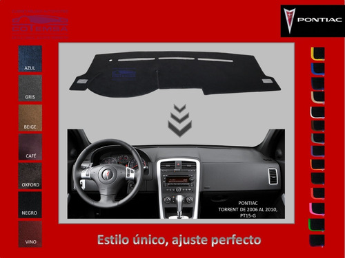 Cubretablero Aut. (color) Pontiac Torrent 2006 A 2010, Pt15