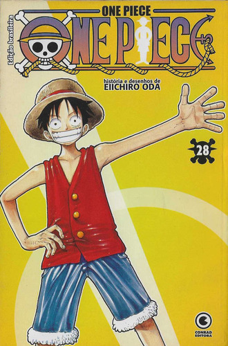One Piece 28: One Piece 28, De Eiichiro Oda. Série One Piece, Vol. 28. Editora Conrad, Capa Mole, Edição 28 Em Português, 2004