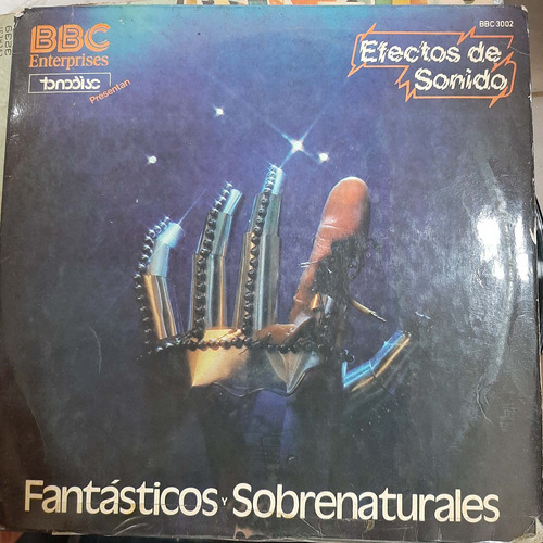 Vinilo Efectos De Sonido Fantasticos Y Sobrenaturales O3