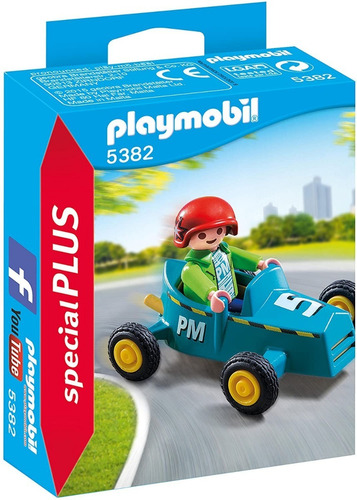 Playmobil Special Plus 5382 Niño Auto Karting Collectoys