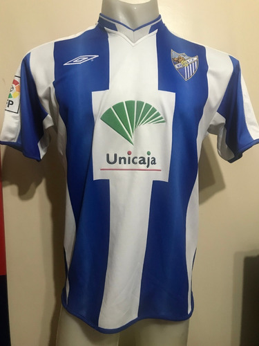 Camiseta Málaga España 2004 2005 Wanchope #11 Costa Rica S-m