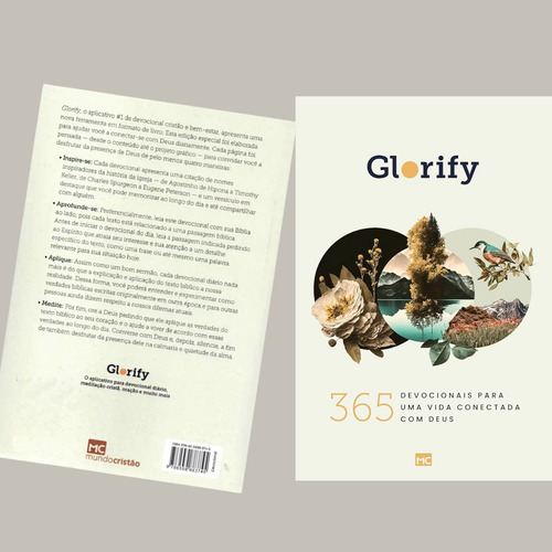 Glorify 365 Devocionais Para Uma Vida Plena Em Deus: Um Ano De Reflexões Que Valorizam Cada Dia E Toda A Bíblia