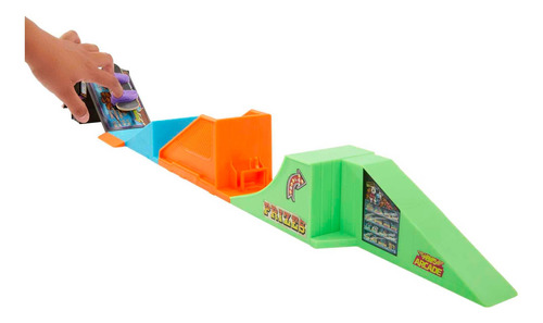 Hot Wheels Pista De Juguete Arcade Skate Park Fingerboard