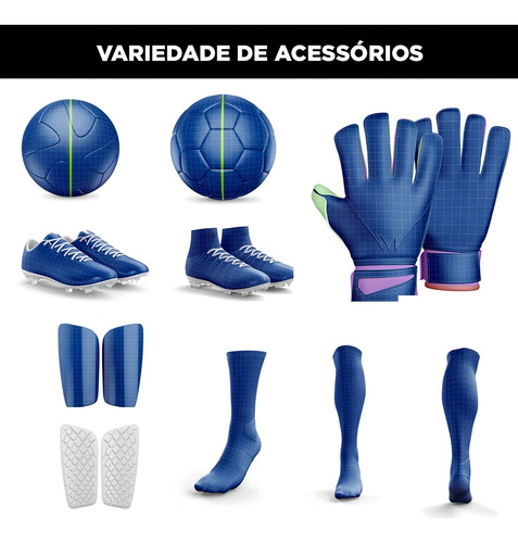 Pack De Mockups De Futebol (+160 Arquivos Editáveis)