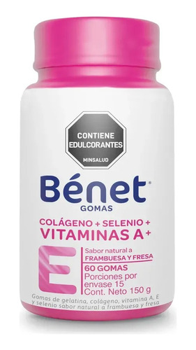 Bènet Gomas Colàgeno + Biotina + Vitamina E Cabello Piel Uña