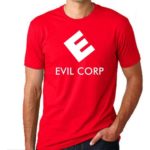 Remera Mr. Robot Evil Corp - 100% Algodón - Calidad Premium