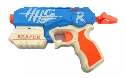 Pistola Arma De Nerf Narf Barata De Brinquedo Com Dardo