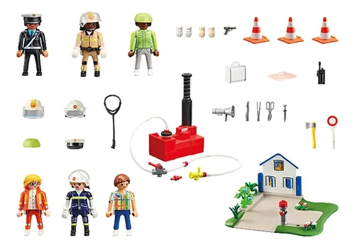 Playmobil Missão Resgate My Figures 120 Peças Sunny
