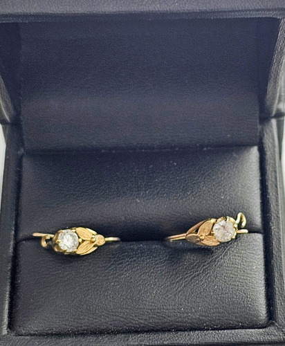 Aretes Oro 10k Mex X1101 (Usado)