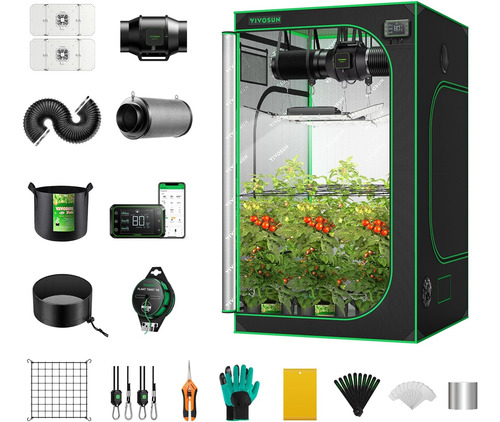 Sistema Inteligente De Cultivo Giy Smart Grow Tent 4x4,...