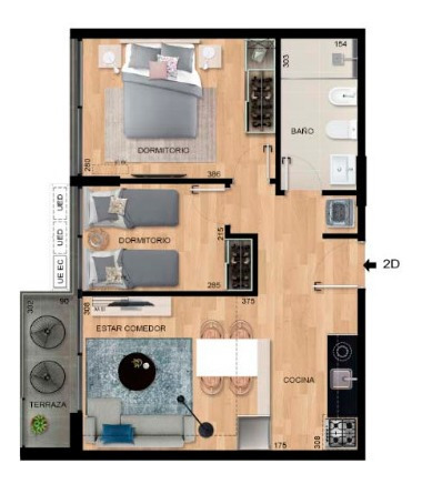 Imagen 8 de 8 de Venta Aptos 1, 2 , 3 Y Monoambientes En Nostrum Malvin