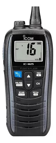 Radio Portatil Marino Icom Ic-m25 Flotante