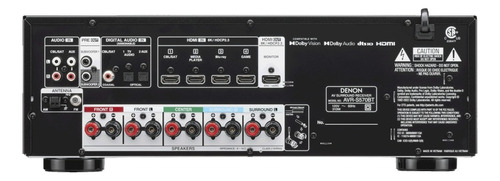 Receptor AVR-S570bt HDR10+, Dolby Vision de 5,2 canales, 8 K (120 V)